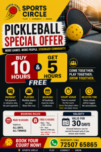 Pickleball Court Booking Price